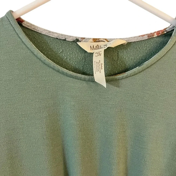 Matilda Jane Resting Day Romper Green Jumpsuit Jumper girls size 10 - Picture 4 of 9